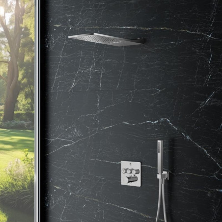 Built-in thermostatic shower set MARINER Eden B, chrome-plated