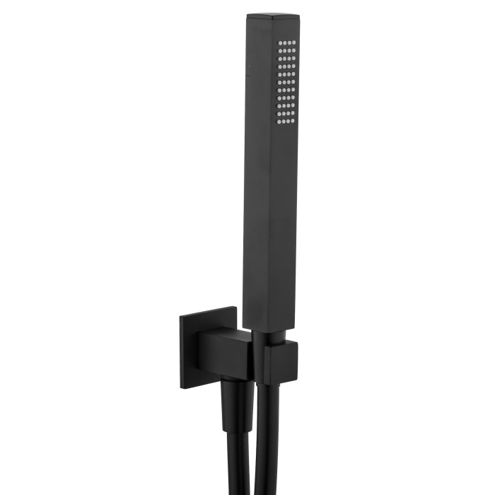 Potikend termostaatiline dušikomplekt hoidikuga brändilt MARINER Quadrum, Matt Black