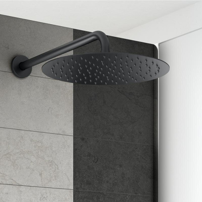 Potikiline termostaatiline dušikomplekt hoidikuga siit MARINER Logica komplekt, Matt Black