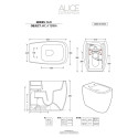 Представляется унитаз ALICE CERAMICA Nur