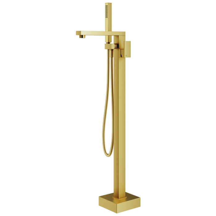 Floor-mounted bath mixer MARINER Quadra (feathered selection)