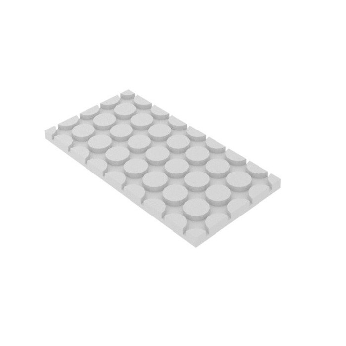 Dry system board (circles) EPS 300 MEPAfloor 1200 x 600 x 25 mm