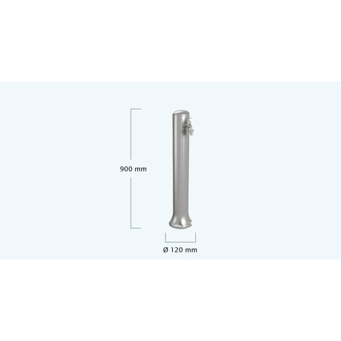 Decorative water column GARANTIA gray