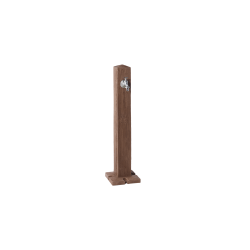 Decorative water column GARANTIA Wood (dark wood)