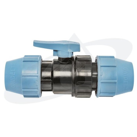 Plastic shut-off valve for PE pipe UNIDELTA DN 32