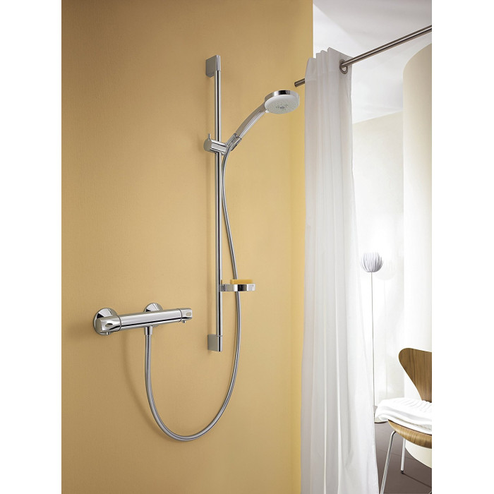 Душевые стойки HANSGROHE Croma 100 Vario / Unica'C 90 см, с мыльницей, 27771000