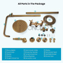 Old overhead shower system, AB-A176