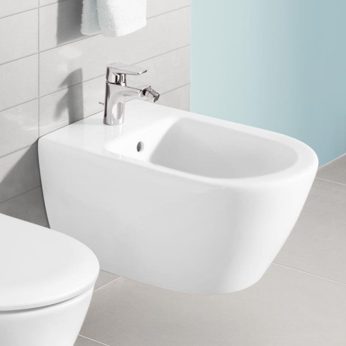 Rippuv bidé VILLEROY & BOCH Subway 2.0, Ceramic plus kattega, 540000R1