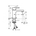 Käesegisti HANSGROHE Vernis Shape 100, 71569670