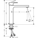 HANSGROHE Vernis Shape 190 sink mixer, black-matt, 71591670