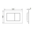 Potinkinis universaalne WC-raami komplekt TECEprofil Base (4 in 1) + rippuv WC-pott LAUFEN Lua Rimless slim S