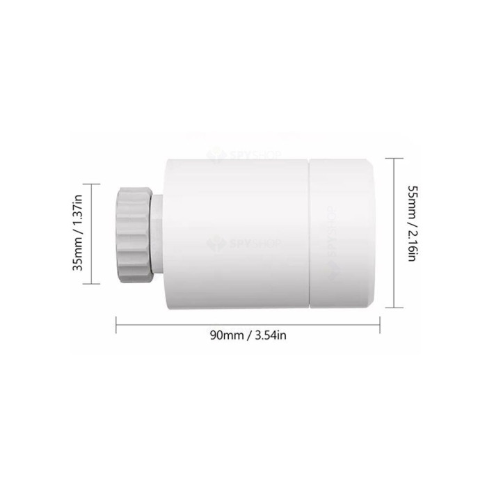MEPA 763 Wi-Fi electronic radiator thermostats, white