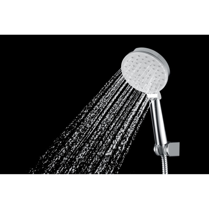 Thermostatic shower system EU 228 mm, 3jet, chrome