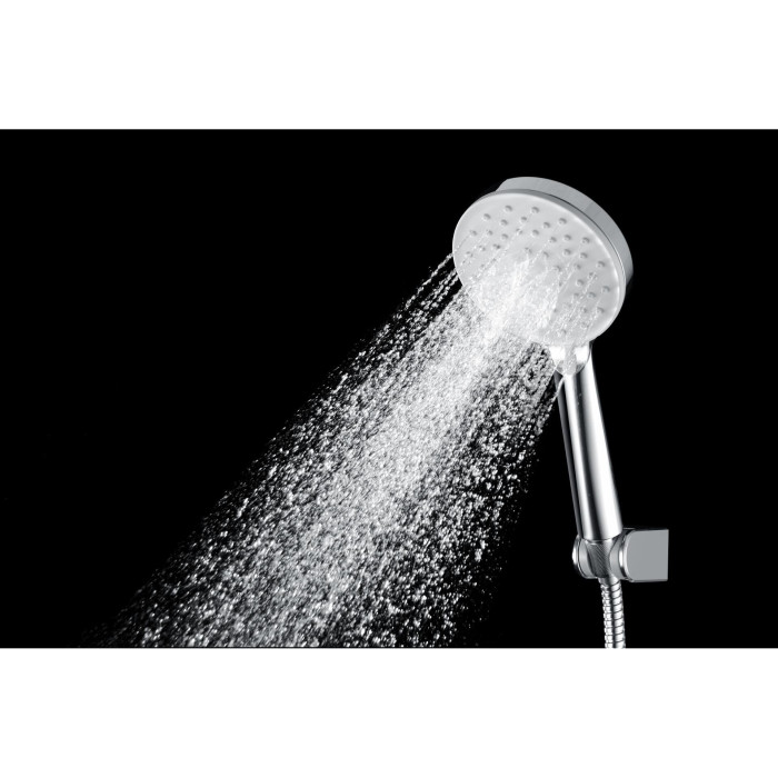 Thermostatic shower system EU 228 mm, 3jet, chrome