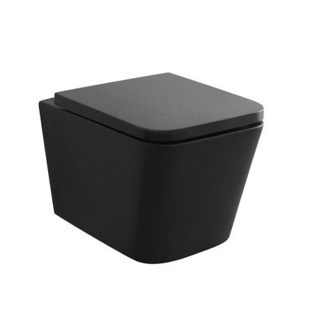 Potinkinis universaalne WC-raami komplekt EU (4 in 1) + riputatav WC EU Square Rimless koos slim Soft Close kaanega