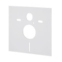 Potinkinis universaalne WC-raami komplekt EU (4 in 1) + riputatav WC EU Square Rimless koos slim Soft Close kaanega