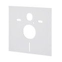 Built-in universal toilet (WC) frame sets EU (4 in 1) + wall-mounted toilet EU Round W2 Rimless with slim Soft Close seat