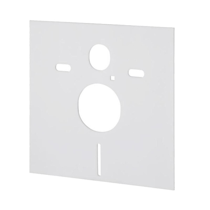 Built-in universal toilet (WC) frame sets EU (4 in 1) + wall-mounted toilet EU Round W2 Rimless with slim Soft Close seat
