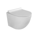 Rippuv WC EU Round Compact W7 Rimless Soft close kaanega