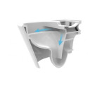 Rippuv WC EU Round Compact W7 Rimless Soft close kaanega