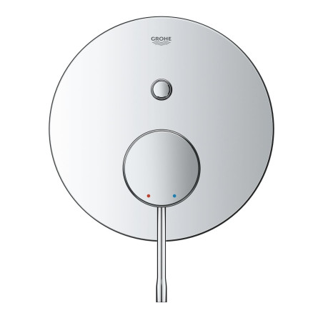 GROHE Essence built-in bath-shower mixer with 2 outlets, chrome, 24167001