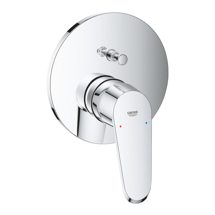 Встраиваемый смеситель для ванной-душа GROHE Eurodisc Cosmopolitan 2 выхода, хром, 24056002