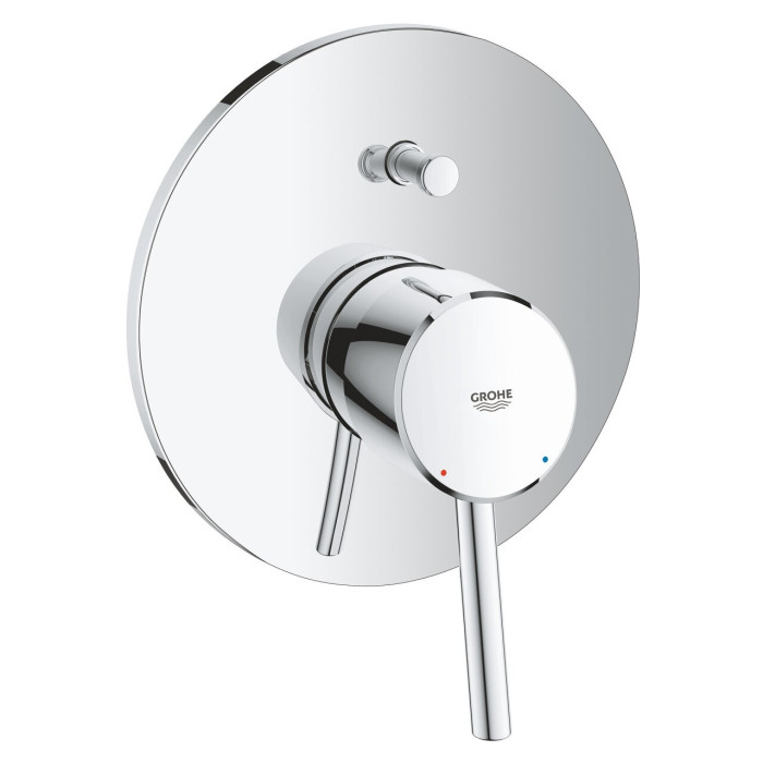 Встраиваемый смеситель для ванны-душа GROHE Concetto 2 выхода, хром, 19346001