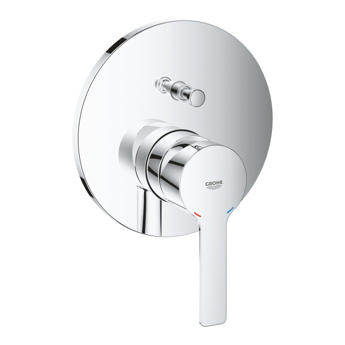 GROHE Lineare built-in bath-shower mixer, 2 outlets, chrome, 24064001