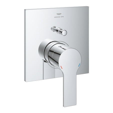 GROHE Allure built-in bath-shower mixer, 2 outlets, chrome, 19315001