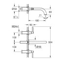 Potisegav segisti GROHE Atrio 180 mm, 20662000