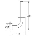 WC-paberihoidja GROHE Essentials, 40385001