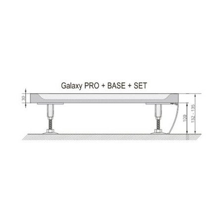 Finishing panel RAVAK Elipso Pro Set