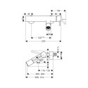 Hansgrohe Axor Starck Bath Mixer, 10411000