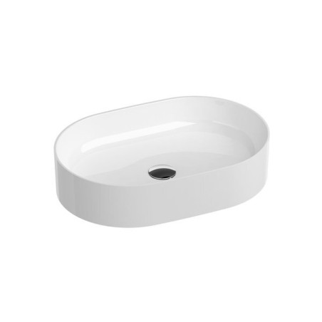 RAVAK Ceramik Slim O sink, 550 x 370 mm, XJX01155001