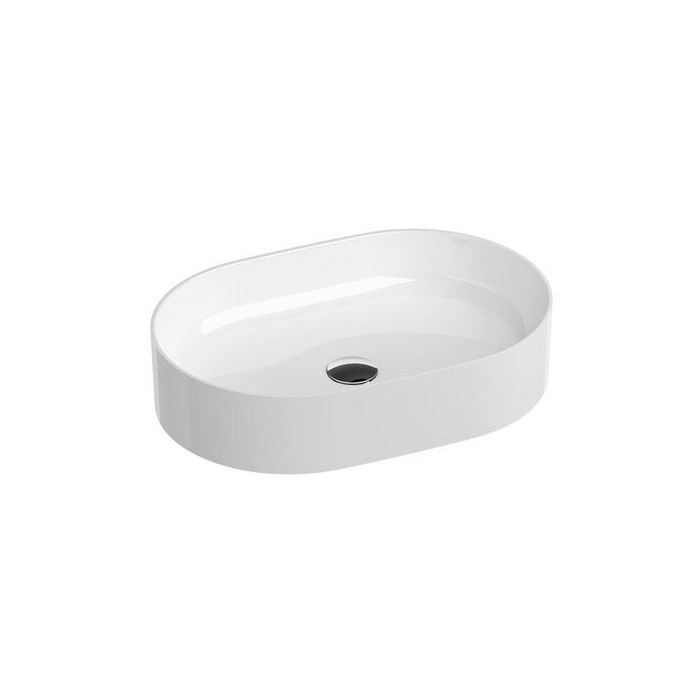 RAVAK Ceramik Slim O sink, 550 x 370 mm, XJX01155001