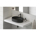 Paigaldatav kraanikauss RAVAK Ceramik Slim O, 550 x 370 mm, XJX0D155000