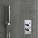 Seinale paigaldatav termostaatiline dušikomplekt MARINER Logica kit 2, kroom