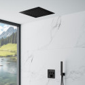 Встраиваемый термостатический душевой комплект MARINER Eden C, матовый черный