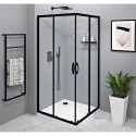 Shower cabin GELCO Sigma Simply Black SIGMA 100 x 100 cm