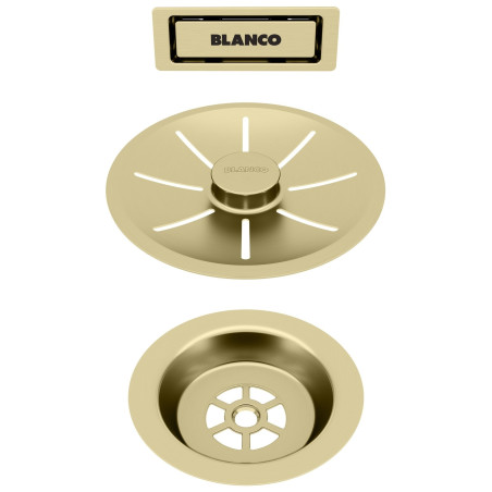 BLANCO InFino filling set, satin gold, 203476