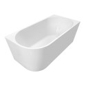 Acrylic freestanding bathtub AQUALINE Tibera R 150 x 75 cm, right-hand side