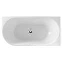 Acrylic freestanding bathtub AQUALINE Tibera R 150 x 75 cm, right-hand side