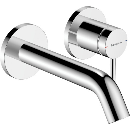 Встраиваемый смеситель для раковины HANSGROHE Tecturis S 165 мм, хром, 73350000