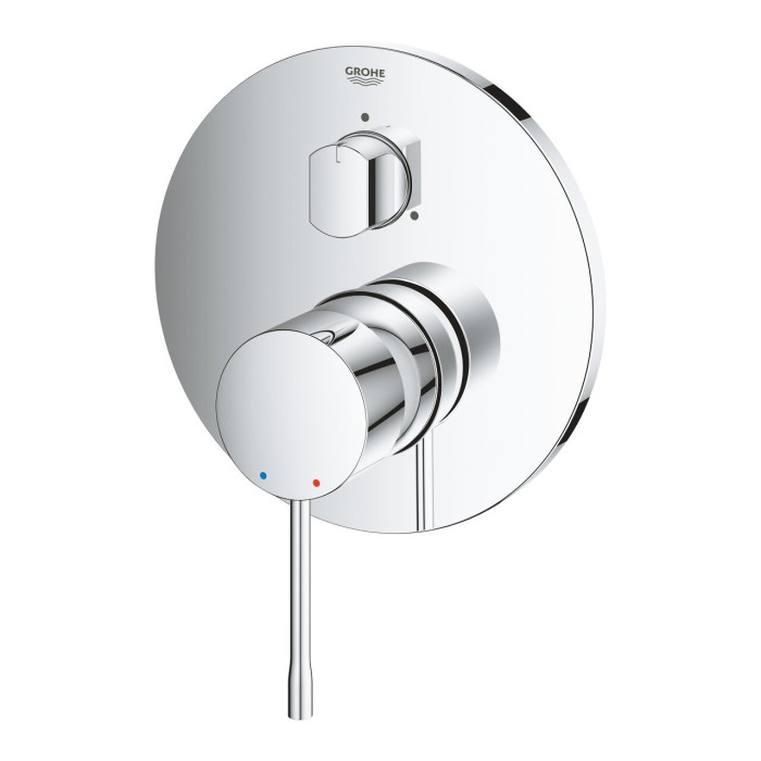 GROHE Essence built-in bath-shower mixer 3 outlets, chrome, 24169001