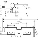 Vannisegisti HANSGROHE Tecturis E, 73420670
