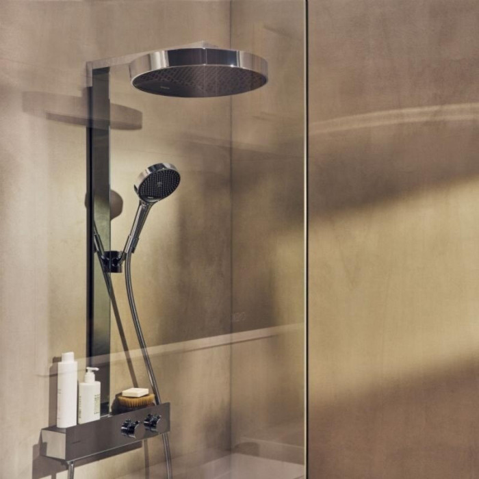 Термостатическая система дождевого душа HANSGROHE Rainfinity 360 Душевые трубы 1jet, 26853000