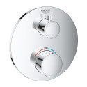 Встраиваемый термостатический смеситель для душа GROHE Grohtherm 2 выхода, хром, 24076000