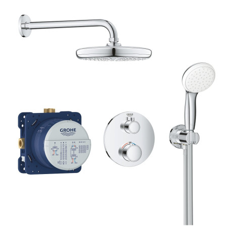 Potise dušikomplekt GROHE Grohtherm Tempesta 210