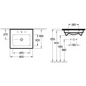 Vannituba VILLEROY & BOCH Venticello 600 x 500 mm