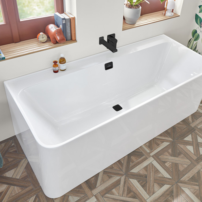 Acrylic freestanding bathtub VILLEROY & BOSH Collaro (Matt-Black) 790 x 1790 mm, UBA180COR9CS00VN01